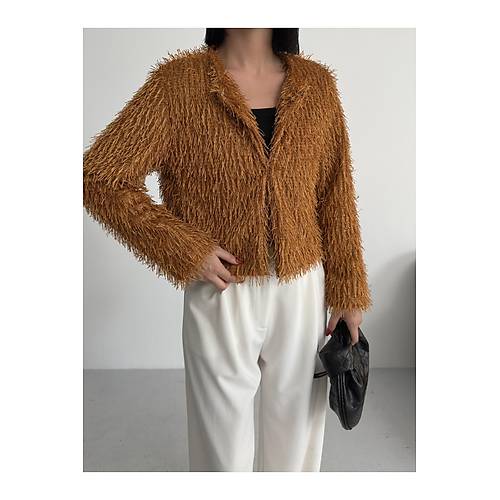 Yakas�z �thal P�sk�ll� Bordo K�rk Mont