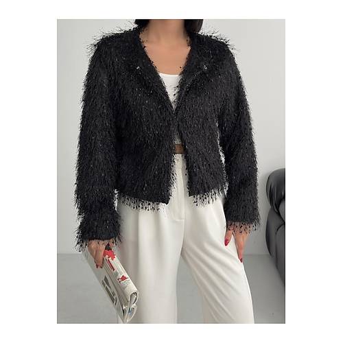 Yakas�z �thal P�sk�ll� Bordo K�rk Mont