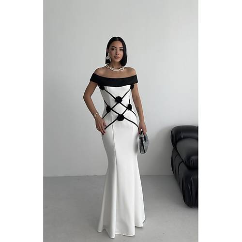 Eliza iekli Abiye Elbise