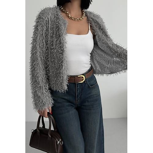 Yakas�z �thal P�sk�ll� Bordo K�rk Mont