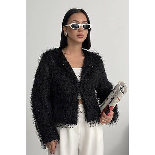 Yakas�z �thal P�sk�ll� Bordo K�rk Mont