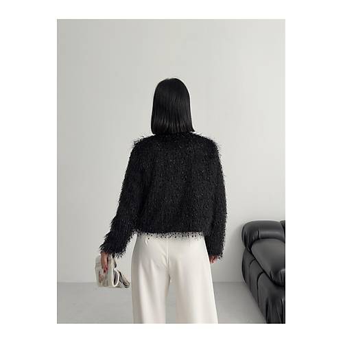 Yakas�z �thal P�sk�ll� Bordo K�rk Mont