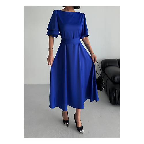 Lisa Kadn Saten Abiye 583219 Syah