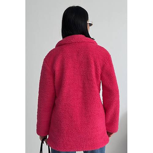 K��l�k Kad�n Teddy Antrasit Mont