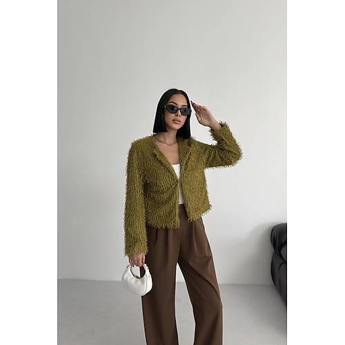 Yakas�z �thal P�sk�ll� Bordo K�rk Mont