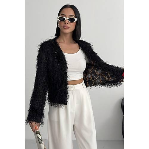 Yakas�z �thal P�sk�ll� Bordo K�rk Mont