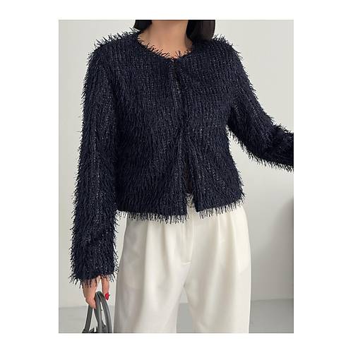 Yakas�z �thal P�sk�ll� Bordo K�rk Mont