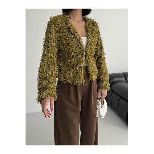 Yakas�z �thal P�sk�ll� Bordo K�rk Mont