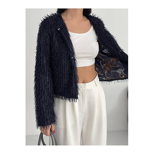 Yakas�z �thal P�sk�ll� Bordo K�rk Mont