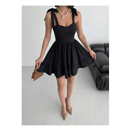 Gs Balamal Mini Krmz Elbise