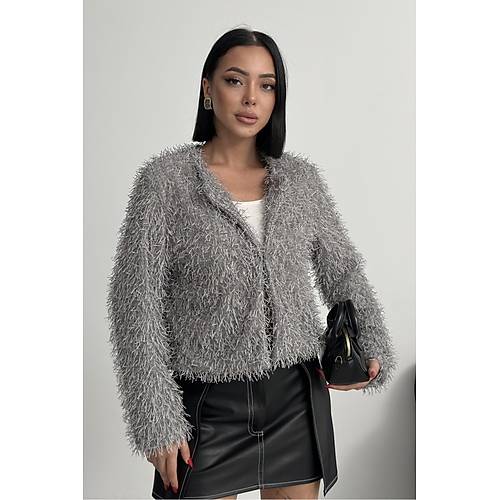 Yakas�z �thal P�sk�ll� Bordo K�rk Mont