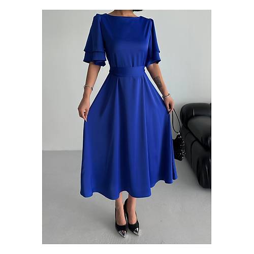 Lisa Kadn Saten Abiye 583219 Syah