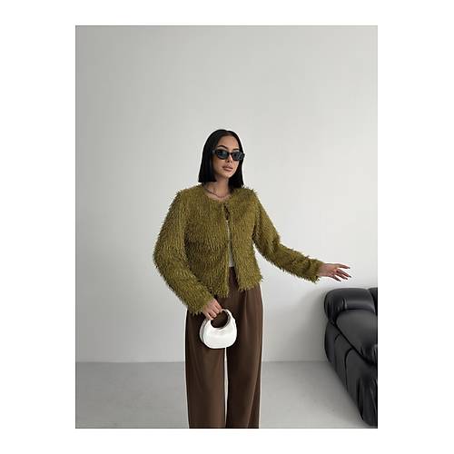 Yakas�z �thal P�sk�ll� Bordo K�rk Mont