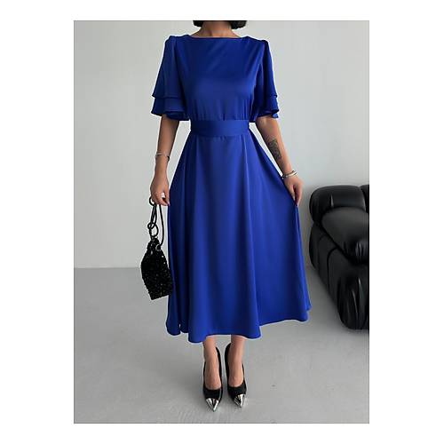 Lisa Kadn Saten Abiye 583219 Syah