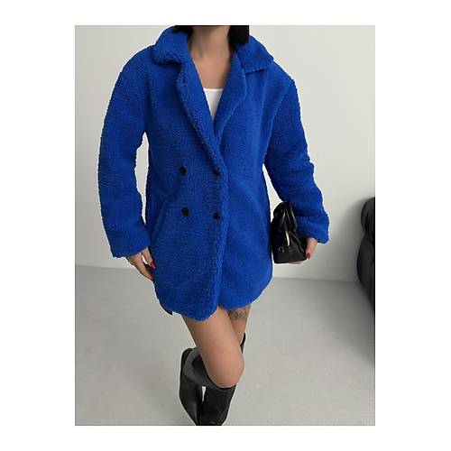 K��l�k Kad�n Teddy Antrasit Mont