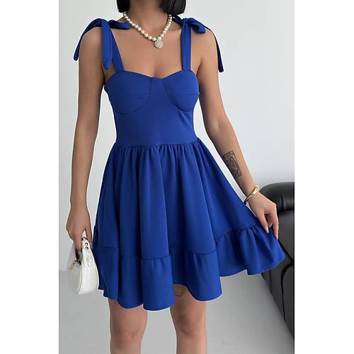 Gs Balamal Mini Krmz Elbise