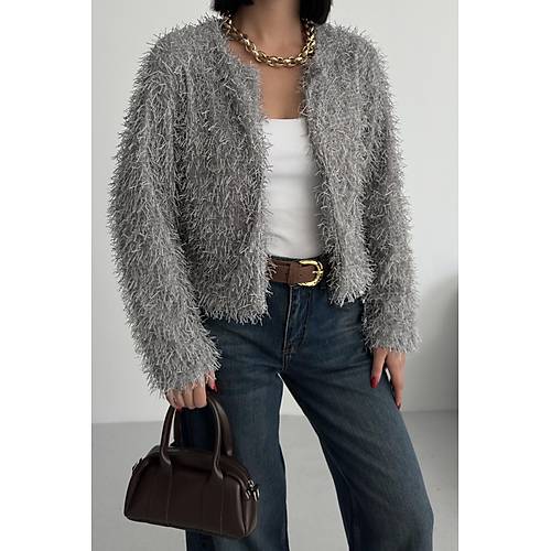 Yakas�z �thal P�sk�ll� Bordo K�rk Mont