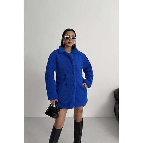 K��l�k Kad�n Teddy Antrasit Mont