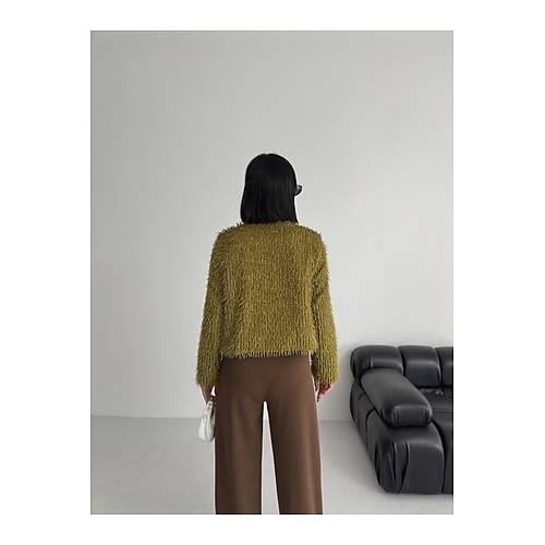 Yakas�z �thal P�sk�ll� Bordo K�rk Mont