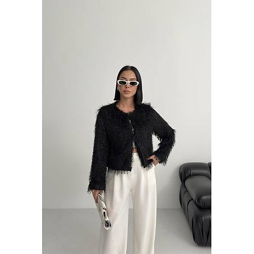 Yakas�z �thal P�sk�ll� Bordo K�rk Mont