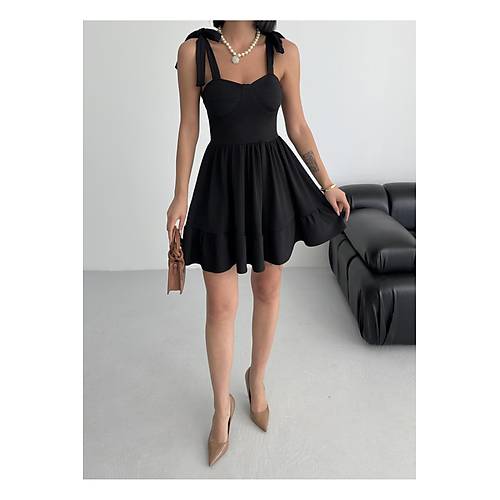 Gs Balamal Mini Krmz Elbise