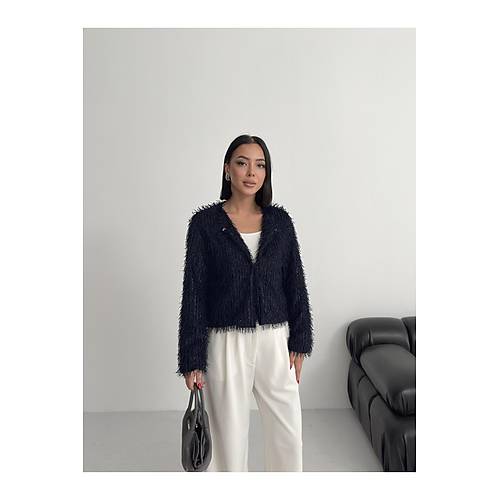 Yakas�z �thal P�sk�ll� Bordo K�rk Mont