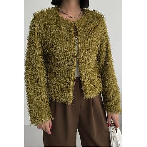 Yakas�z �thal P�sk�ll� Bordo K�rk Mont