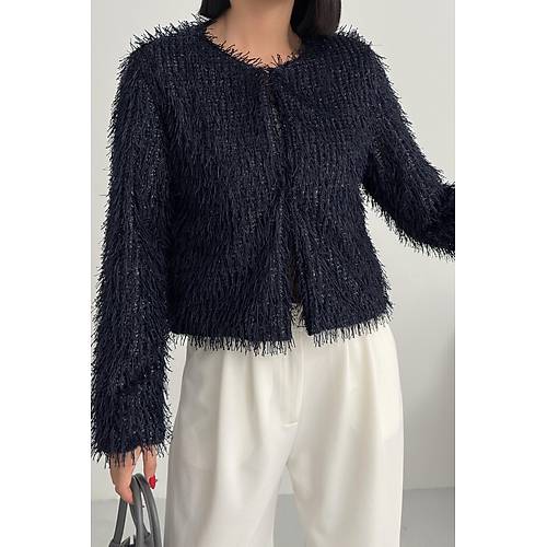 Yakas�z �thal P�sk�ll� Bordo K�rk Mont