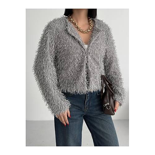 Yakas�z �thal P�sk�ll� Bordo K�rk Mont