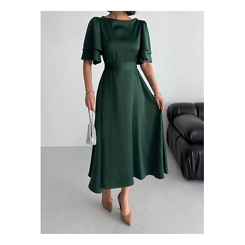 Lisa Kadn Saten Abiye 583219 Syah