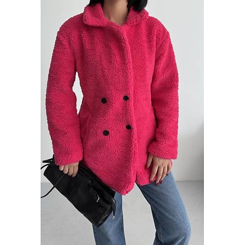 K��l�k Kad�n Teddy Antrasit Mont