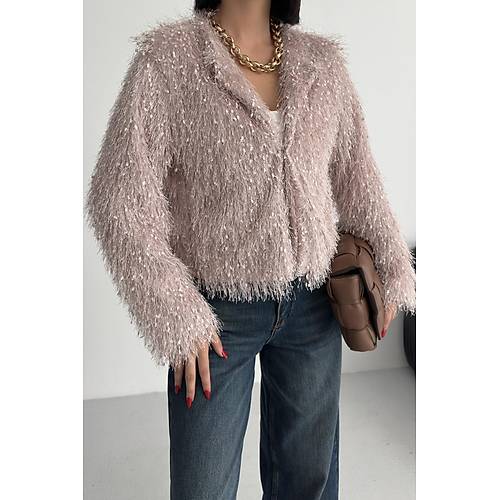 Yakas�z �thal P�sk�ll� Bordo K�rk Mont