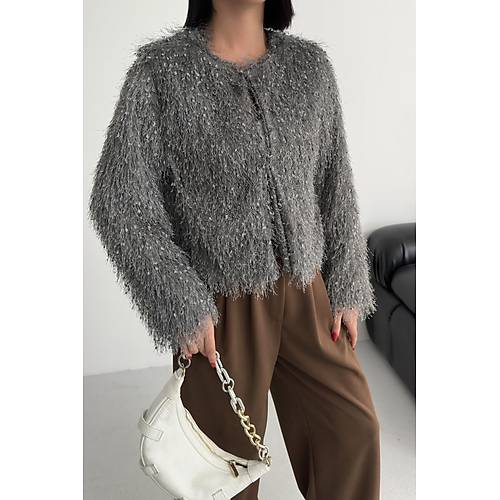 Yakas�z �thal P�sk�ll� Bordo K�rk Mont