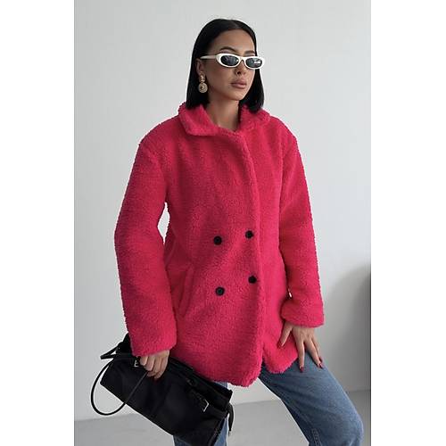 K��l�k Kad�n Teddy Antrasit Mont