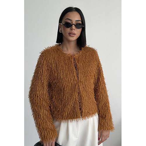 Yakas�z �thal P�sk�ll� Bordo K�rk Mont