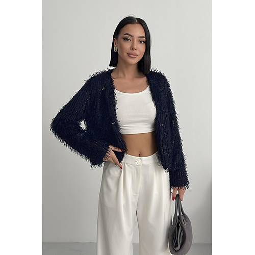 Yakas�z �thal P�sk�ll� Bordo K�rk Mont