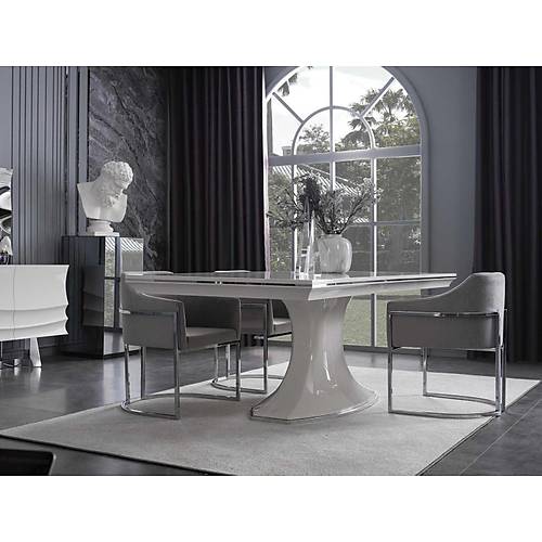 �nfinity Beyaz Yemek Odas�