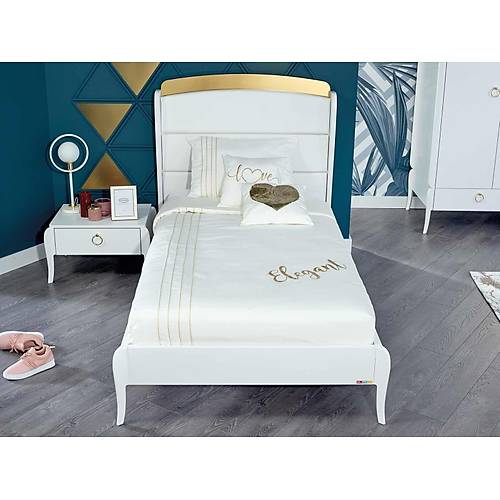 Almila Elegant Beyaz Gen� Odas�