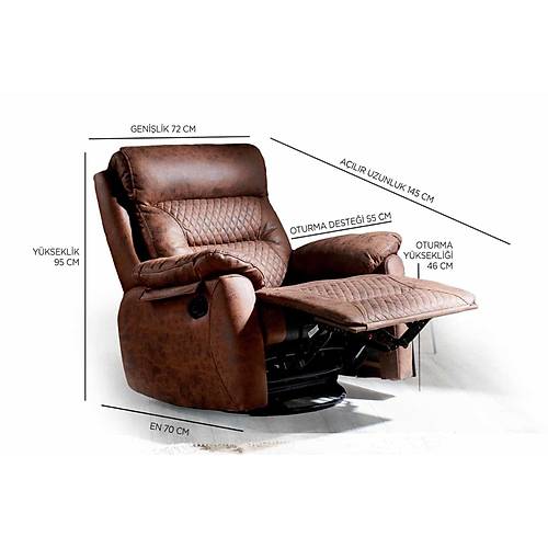 Bambi Tv Koltu�u Nubuk