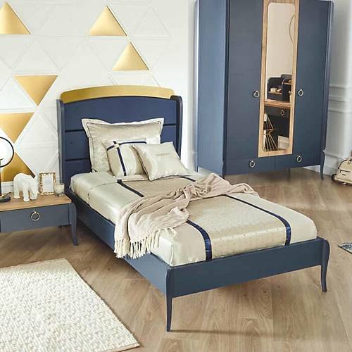 Almila Elegant Mavi Gen Odas