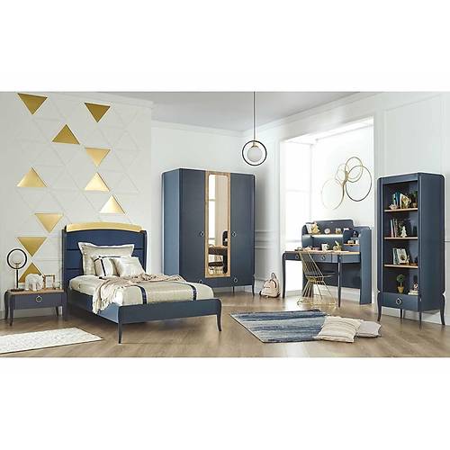 Almila Elegant Mavi Gen Odas