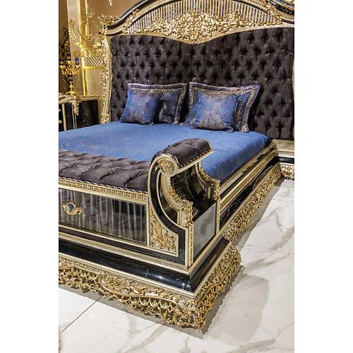 Royal Mavi Yatak Odası