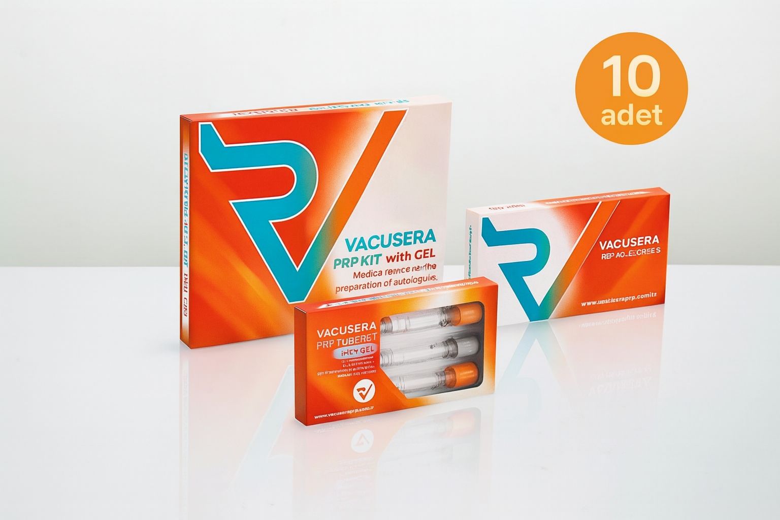 VACUSERA JELLİ PRP KİTİ 10'lu SET