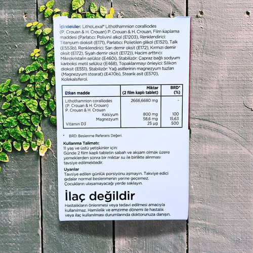 LithoLexal� 60 Tablet- Matrix B (G�nl�k Mineral Deste�i)