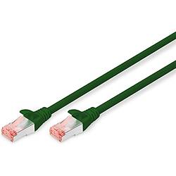 DIGITUS CAT 6 S-FTP  patch cable, Cu, LSZH AWG 27/7, length 0.25 m, color grey