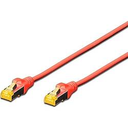 CAT 6A S-FTP patch cable, Cu, LSZH AWG 26/7, length 0.25 m, color grey
