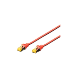 CAT 6A S-FTP patch cable, Cu, LSZH AWG 26/7, length 1 m, color grey