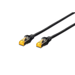 CAT 6A S-FTP patch cable, Cu, LSZH AWG 27/7, length 5 m, color grey