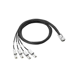 HPE 1 Mini SAS HD - 4 Mini SAS FO 2M Cbl