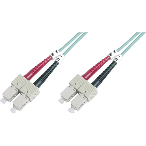 DIGITUS SC to SC Multimode 50/125, Duplex Patch Cord 3m, Class OM4